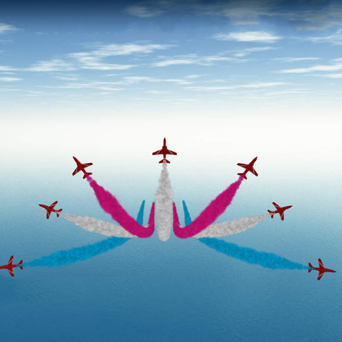 Red Arrows - British Royal Airforce